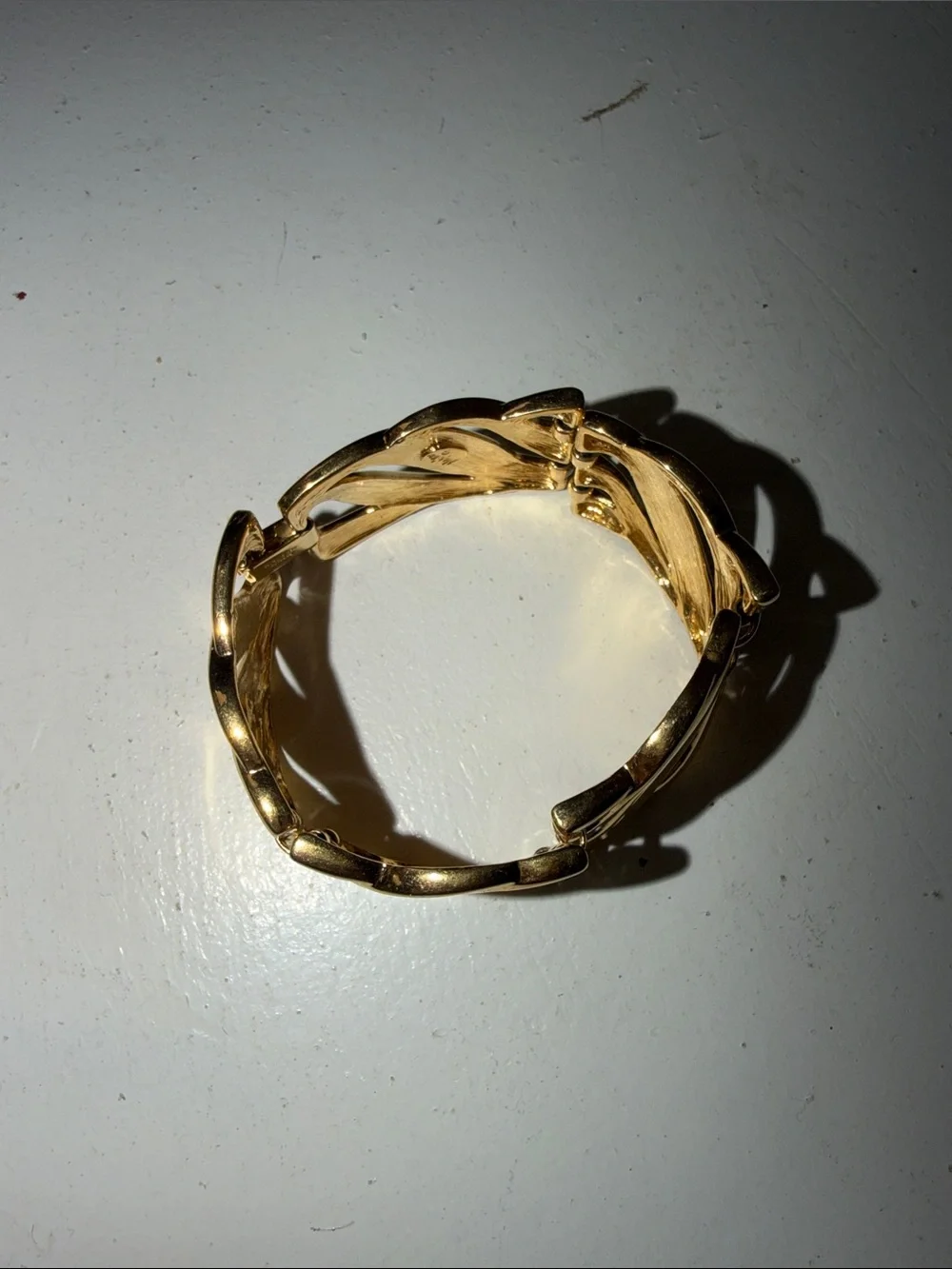 Napier Gold Wave Link Bracelet - Women Jewelry